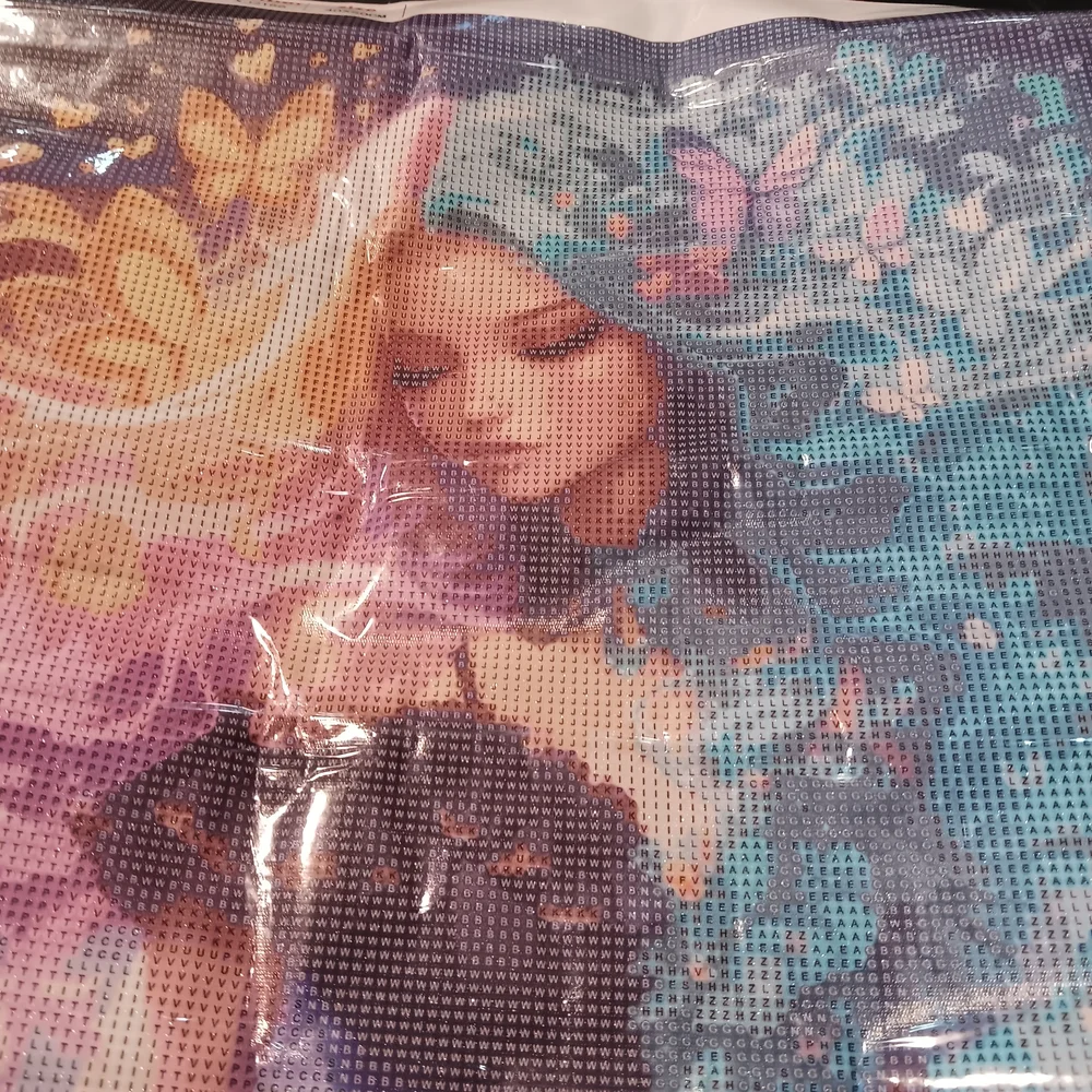 Colorful Lady Diamond Art Painting Kit 40x50cm - Picture 3 of 4